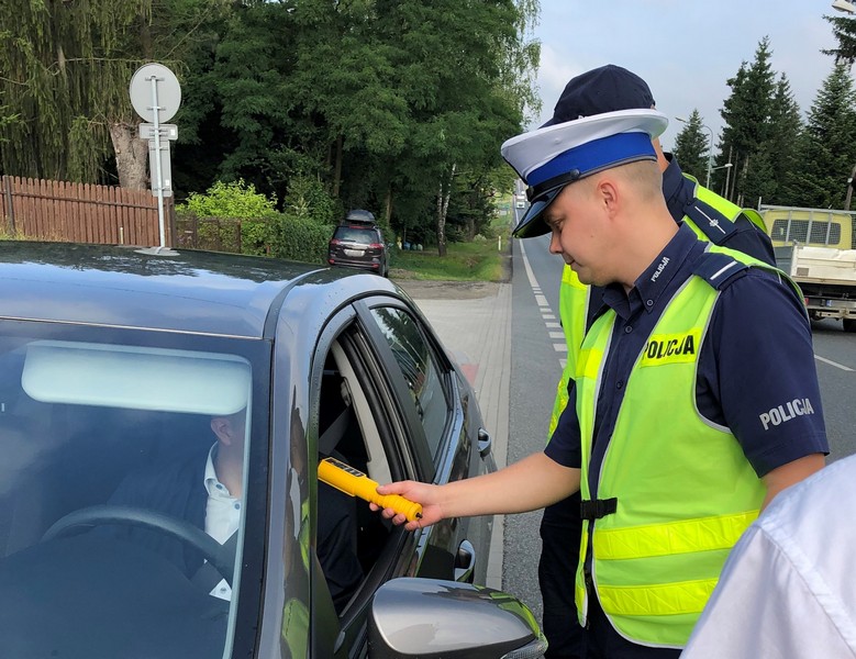 Nietrzeźwi kierowcy - kontrola Policji z Krosna