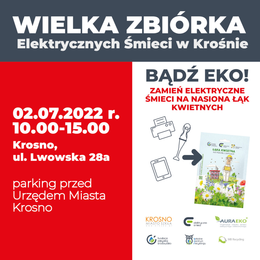 Wielka Zbiórka Elektrycznych Śmieci w Krośnie